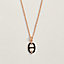 View: front, Mini Maillon pendant, small model