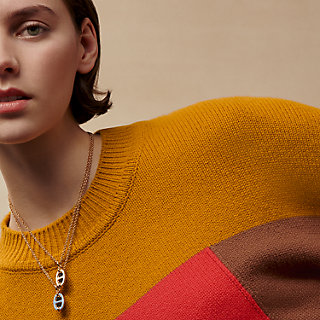 【Hermes】Mini Maillon pendant, small model シルバー国内発送 Mini Maillon pendant, small model | Hermès Australia