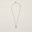 View: front, Mini Maillon pendant, small model
