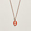 View: front, Mini Maillon pendant, small model