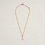 View: front, Mini Maillon pendant, small model