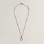 View: front, Mini Maillon pendant, small model