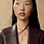 View: Worn, Mini Maillon pendant, small model