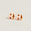 View: Worn, Mini Pop H earrings