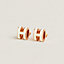 View: Worn, Mini Pop H earrings