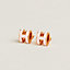 View: Worn, Mini Pop H earrings