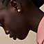 View: Worn, Mini Pop H earrings