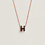View: Worn, Mini Pop H pendant