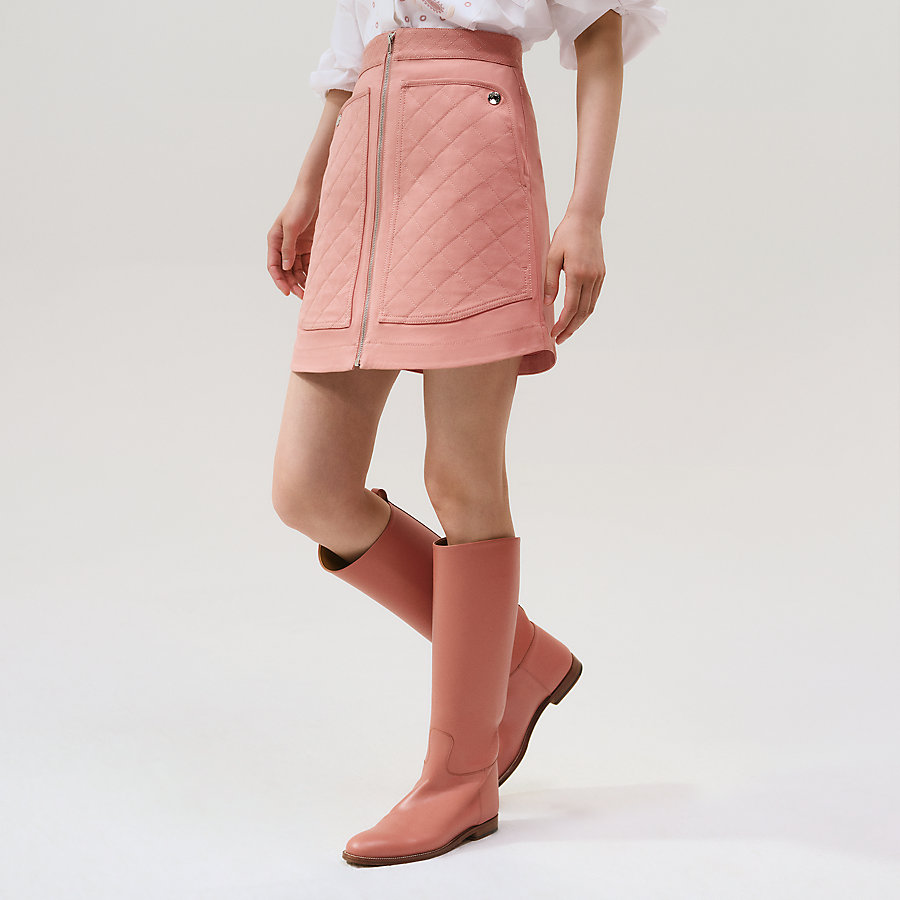 Miniskirt with equestrian details