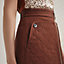 View: Worn, Miniskirt with equestrian details