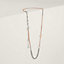 Mix and H long necklace, view 1 of 4