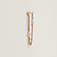 View: front, Mix and H single dangle earring