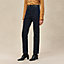 Mixed leather cigarette pants, View: Worn, worn, view 3 of 6