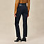 Mixed leather cigarette pants, View: Worn, worn, view 4 of 6