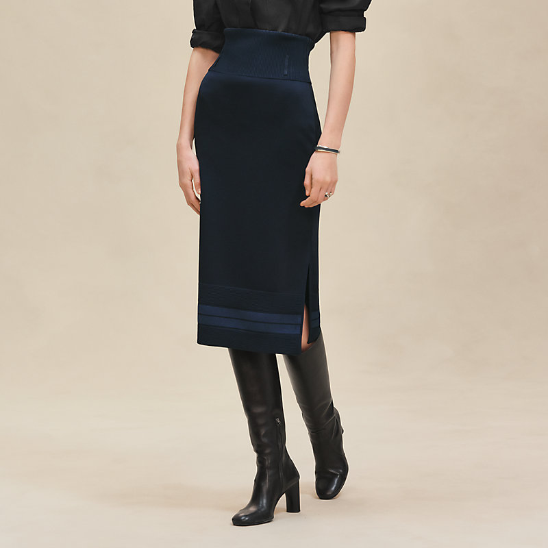 Modular bicolor skirt