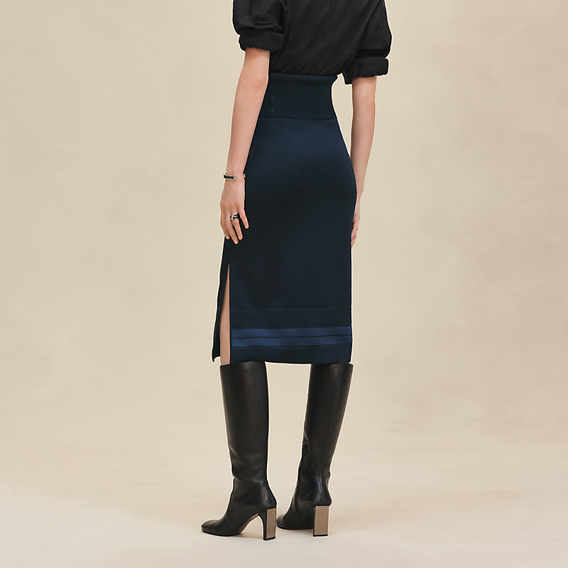 Modular bicolor skirt