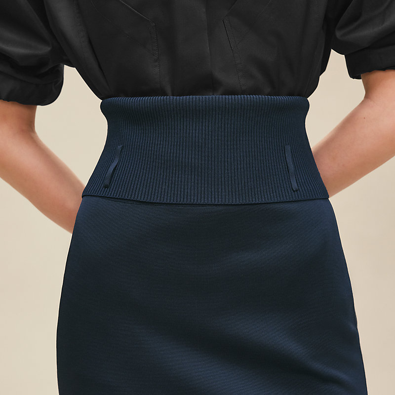 Modular bicolor skirt