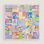 Mon Cheval et Moi scarf 90, View: Flat, flat, view 1 of 3