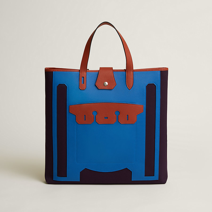 Monsieur B cutting tote bag, large model