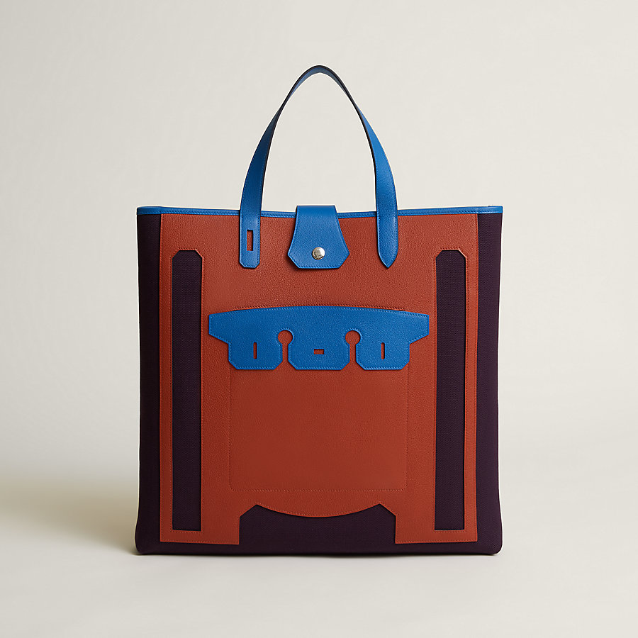 Monsieur B cutting tote bag, large model