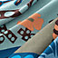 View: Detail, Montura de Gaucho shawl 140