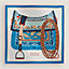 View: Flat, Montura de Gaucho shawl 140
