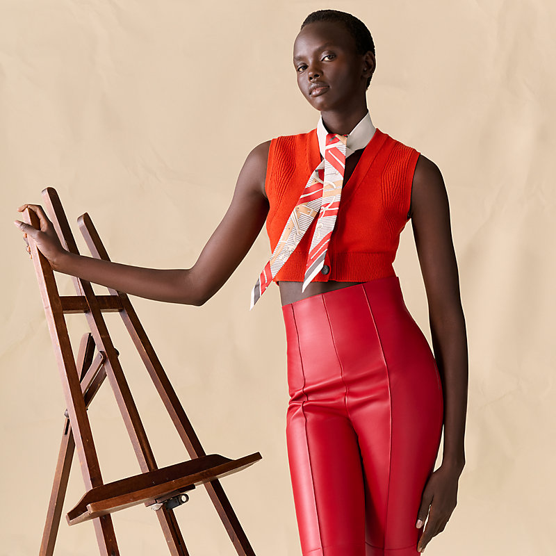 Mors a Jouets Chemise long leather twilly