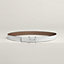View: , Mors H belt buckle & Reversible leather strap 24 mm