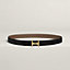 View: , Mors H belt buckle & Reversible leather strap 24 mm