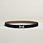 View: , Mors H belt buckle & Reversible leather strap 24 mm