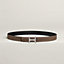 View: , Mors H belt buckle & Reversible leather strap 24 mm