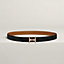 View: , Mors H belt buckle & Reversible leather strap 24 mm