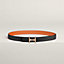 View: , Mors H belt buckle & Reversible leather strap 24 mm