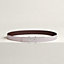 View: , Mors H belt buckle & Reversible leather strap 24 mm