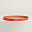 View: , Mors H belt buckle & Reversible leather strap 24 mm