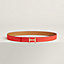 View: , Mors H belt buckle & Reversible leather strap 24 mm