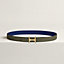 View: , Mors H belt buckle & Reversible leather strap 24 mm