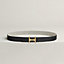 Mors H belt buckle & Toile H Plume leather strap 24&nbsp;mm, View: , view 2 of 2