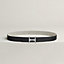 Mors H belt buckle & Toile H Plume leather strap 24&nbsp;mm, View: , view 2 of 2