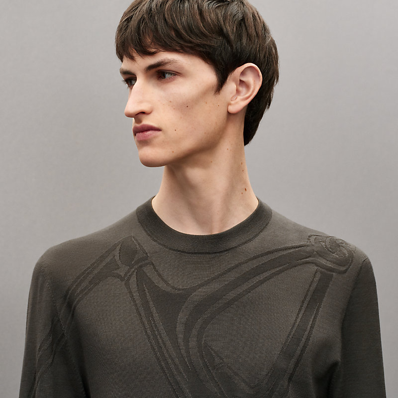 "Mors Integral" crewneck sweater