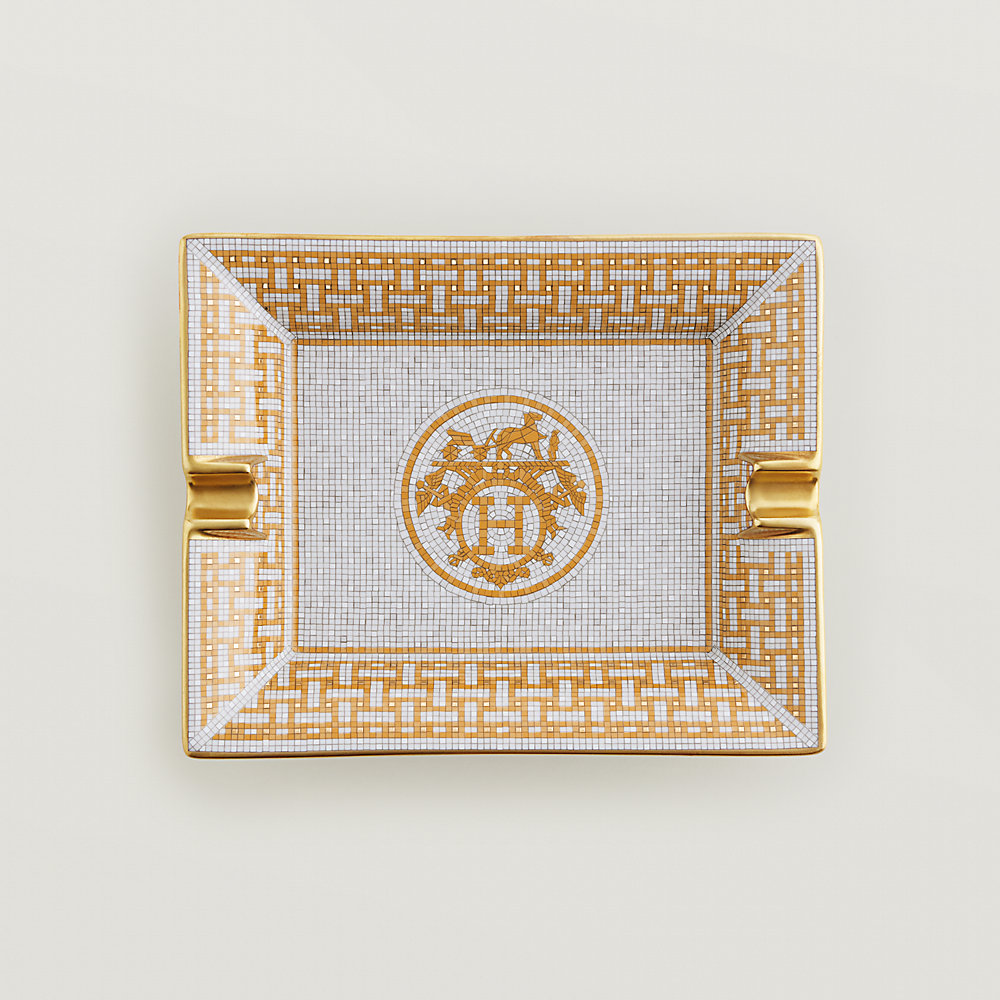 大人気☆HERMES☆Mosaique au 24☆モザイク24☆灰皿☆ゴールド Mosaique au 24 gold ashtray | Hermès Mainland China