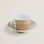 View: Worn, Mosaique au 24 gold breakfast cup and saucer