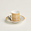Mosaique au 24 gold coffee cup and saucer, view 3 of 3