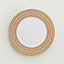 View: Worn, Mosaique au 24 gold dinner plate