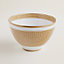 View: Worn, Mosaique au 24 gold punch bowl