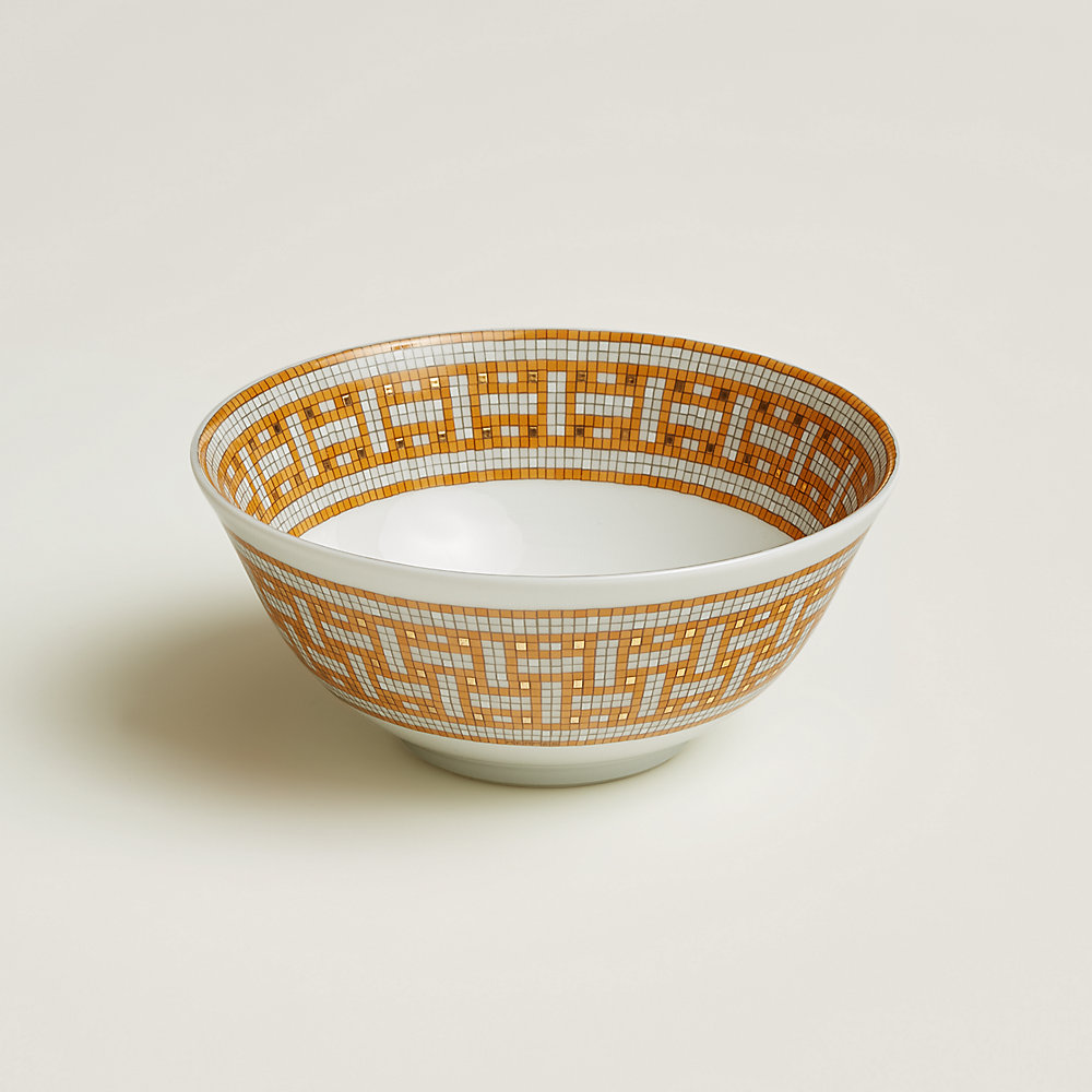 Mosaique au 24 gold rice bowl | Hermès Mainland China Mosaique au 24 gold rice bowl | Hermès Mainland China