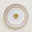 Mosaique au 24 gold round deep platter, view 1 of 3
