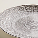 View: Worn, Mosaique au 24 platinum dessert plate