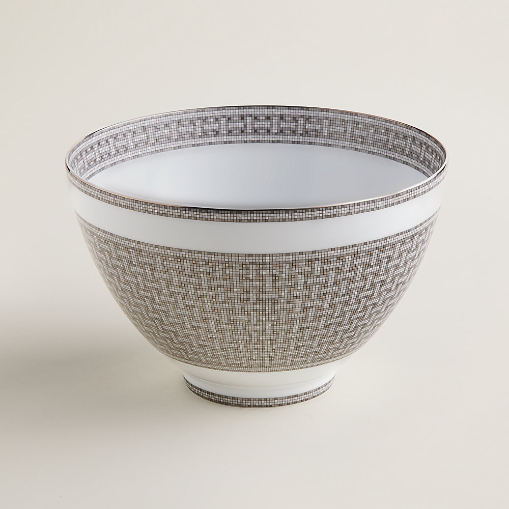 Mosaique au 24 platinum punch bowl | Hermès Mainland China