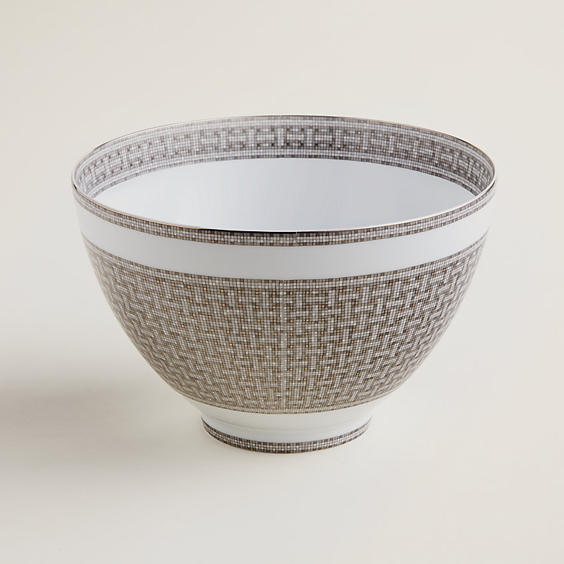 Mosaique au 24 platinum punch bowl